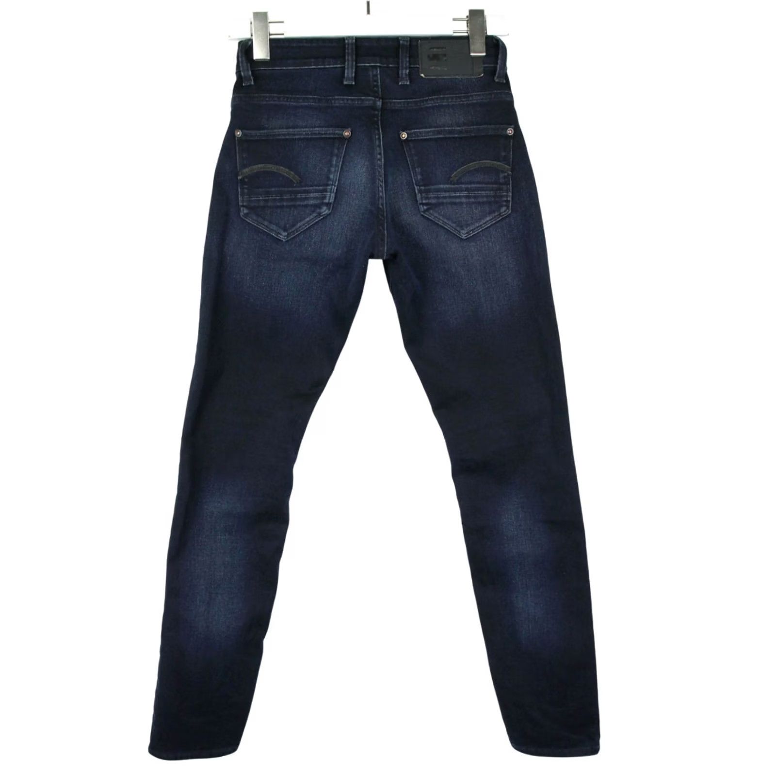 G-Star G-STAR Revend Skinny Jeans Men's W27/L32 Whiskers Faded Denim Blue Size US 27 - 2 Thumbnail