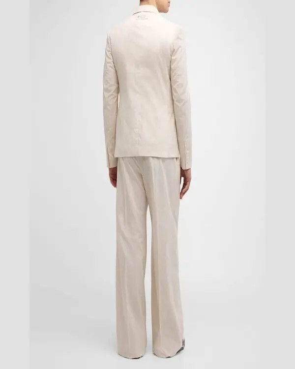 Amiri o1y0525 Blazer in Ivory Size US L / EU 52-54 / 3 - 4 Thumbnail