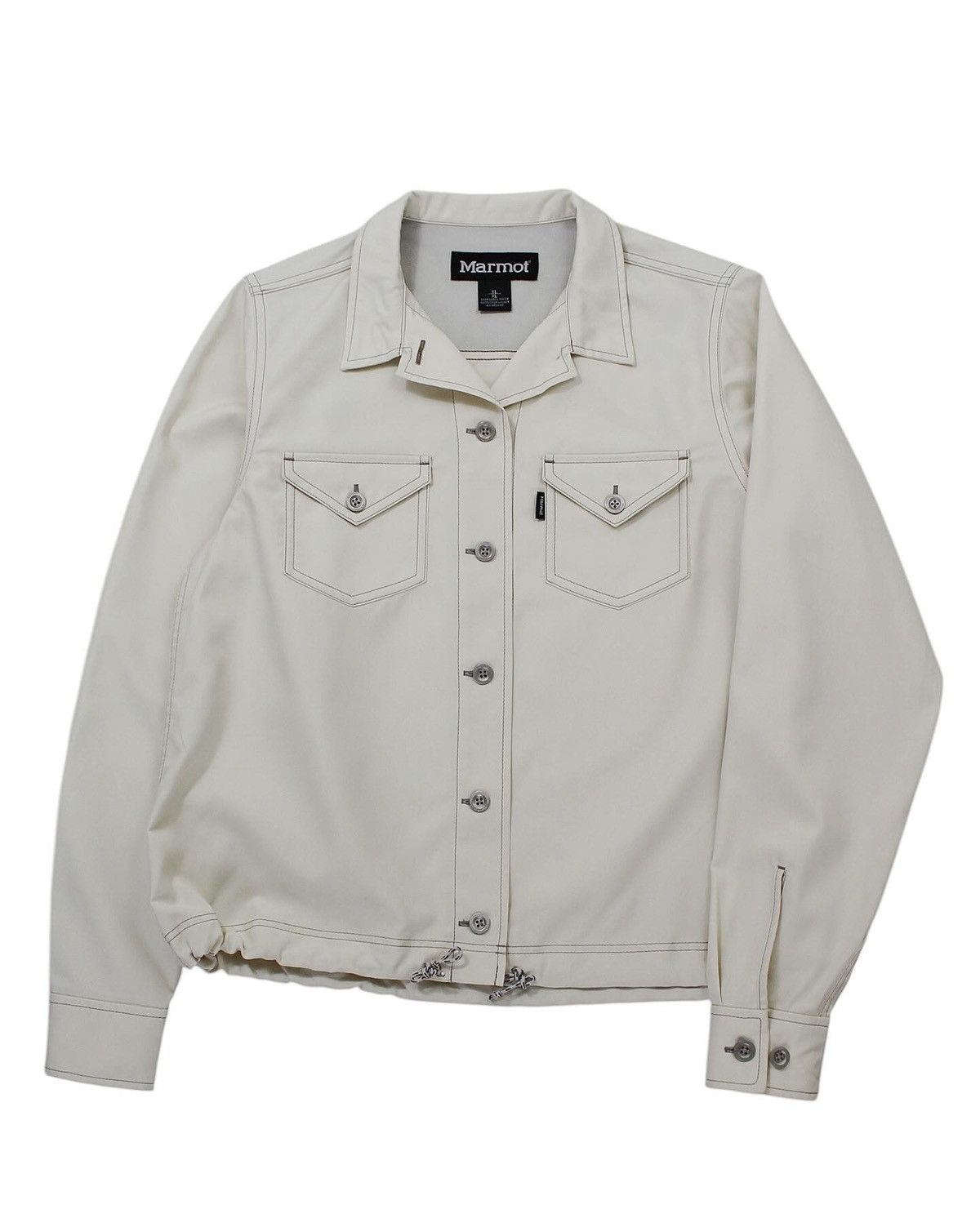 Vintage SS2019 MARMOT × YURI YOSUMI "SLOW MOUNTAIN" DENIM SHIRT Size US M / EU 48-50 / 2 - 1 Thumbnail