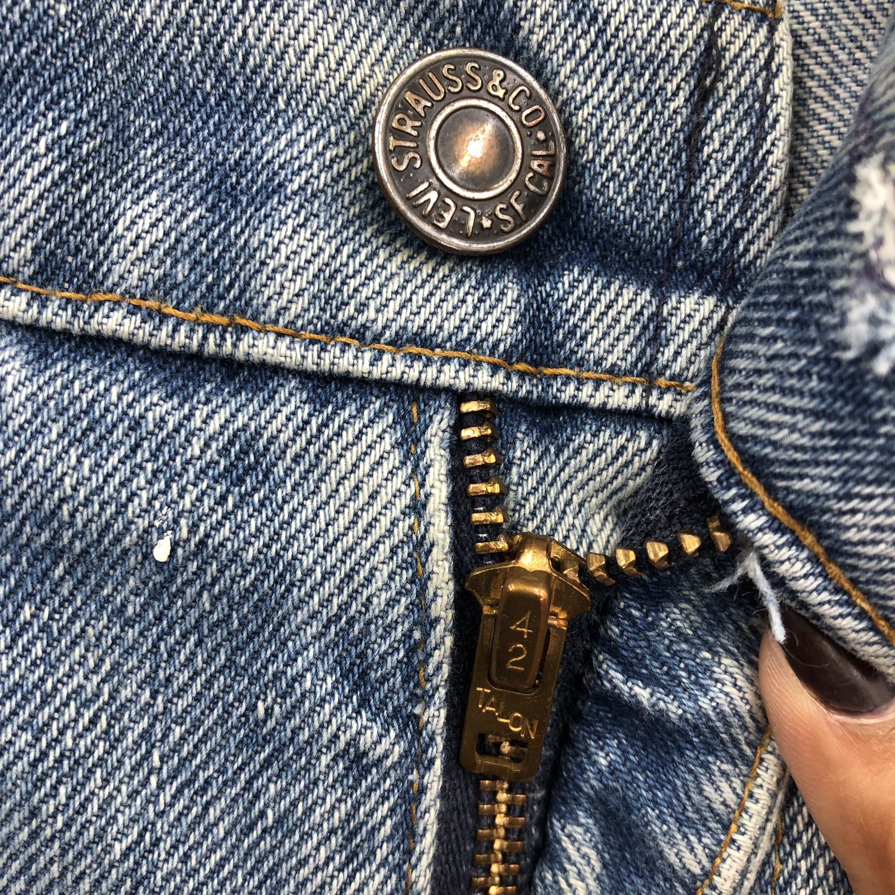 Levi's Vintage 70s Levis 646 Faded Flare Jeans Levi's Bootcut Denim Size US 32 / EU 48 - 6 Thumbnail