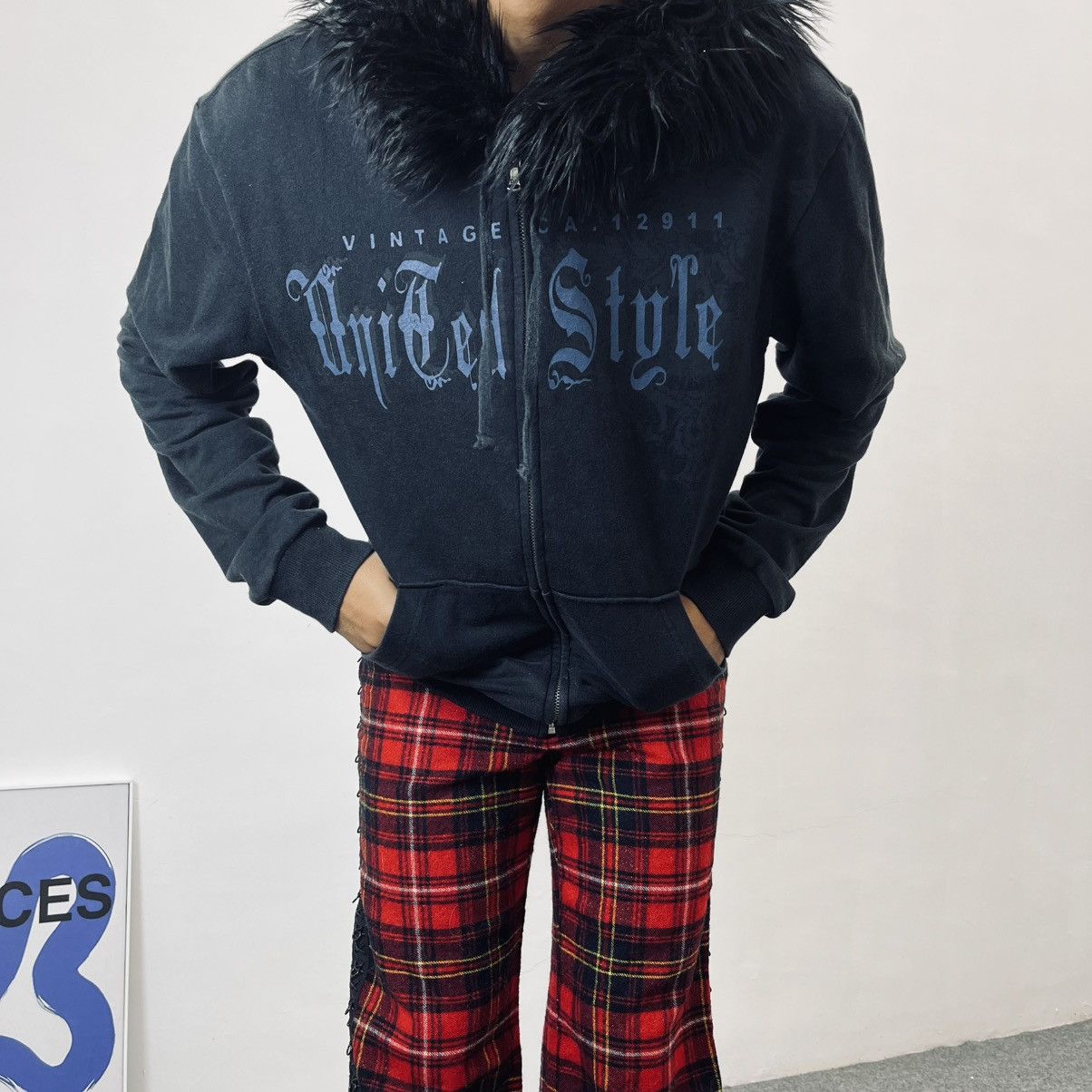 Japanese Brand Design United Fur Hoodie - Ifsixwasnine / LGB STYLE Size US L / EU 52-54 / 3 - 3 Thumbnail