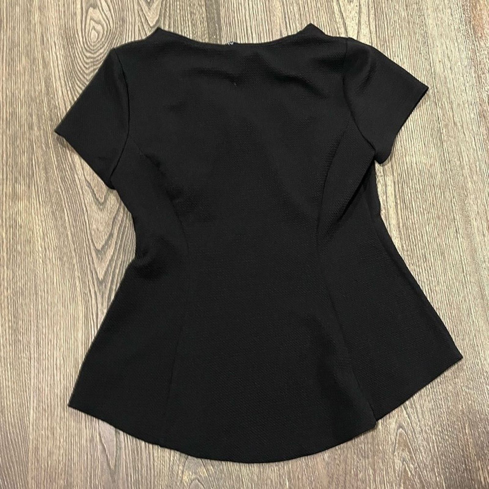 Alyx Alyx Short Sleeve Top Blouse Scallop Trim Curved Hem Size M Size M / US 6-8 / IT 42-44 - 2 Thumbnail