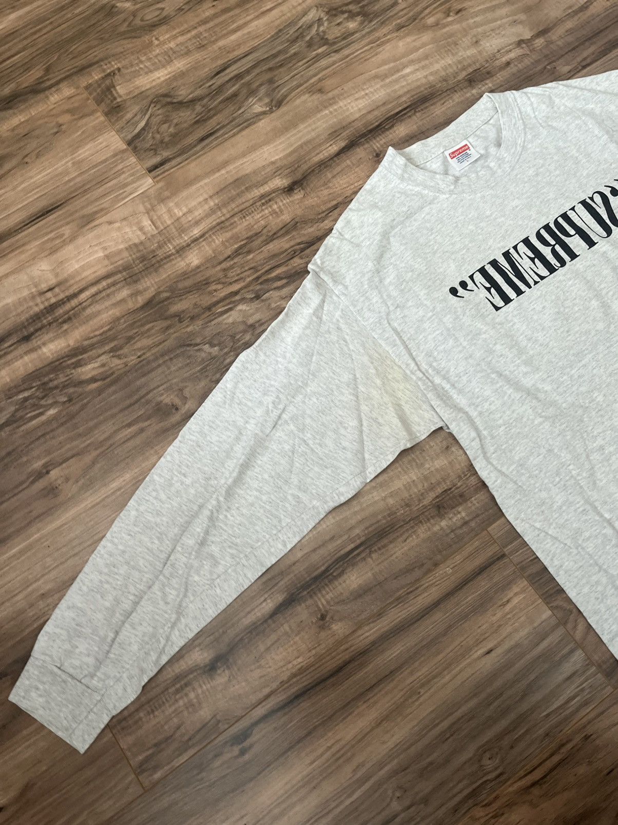 Supreme Supreme Mirror L/S Size US L / EU 52-54 / 3 - 5 Thumbnail