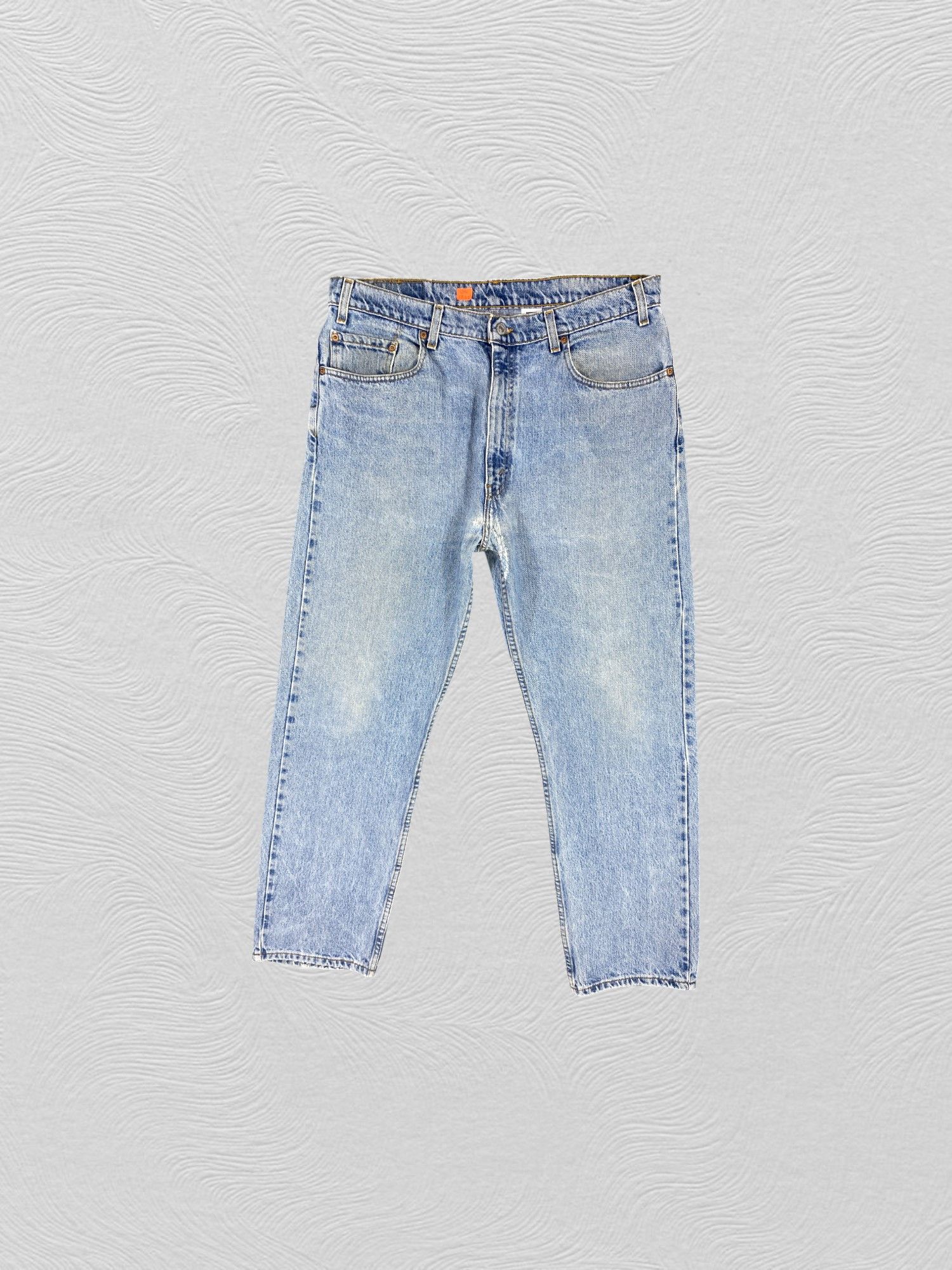 Levi's Blue Wash Vintage Levi's 505 Jeans 37x30.5 Denim -JN1835 Size US 37 - 1 Thumbnail