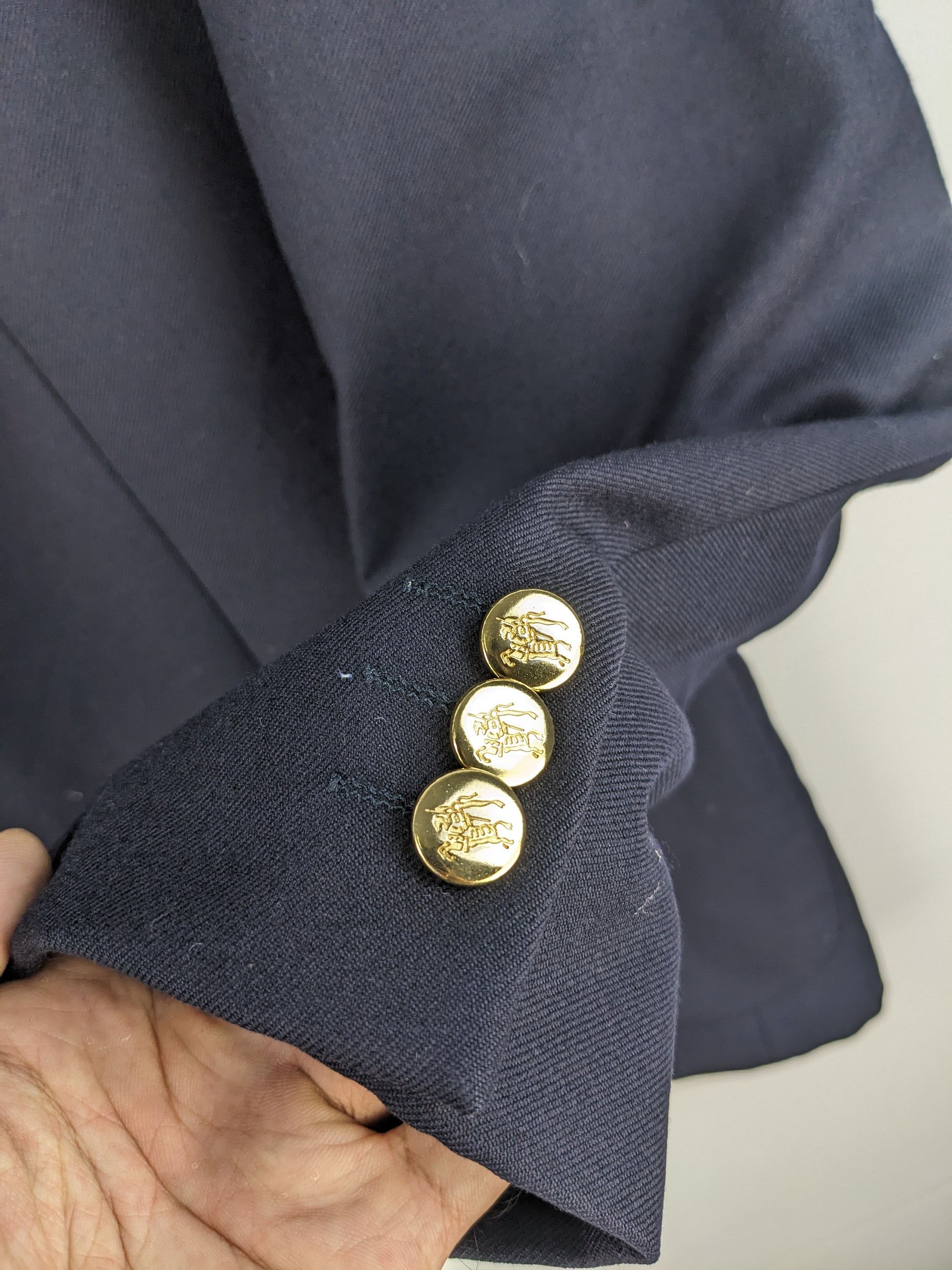 Burberry Burberry Wool Blazer Made In England Size 52S - 11 Thumbnail