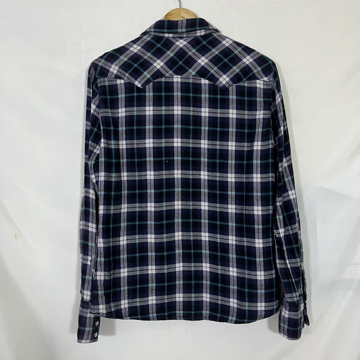 Lee VINTAGE LEE SPORTSWEAR PLAID FLANNEL WESTERN BUTTON UP SHIRT Size US M / EU 48-50 / 2 - 6 Thumbnail