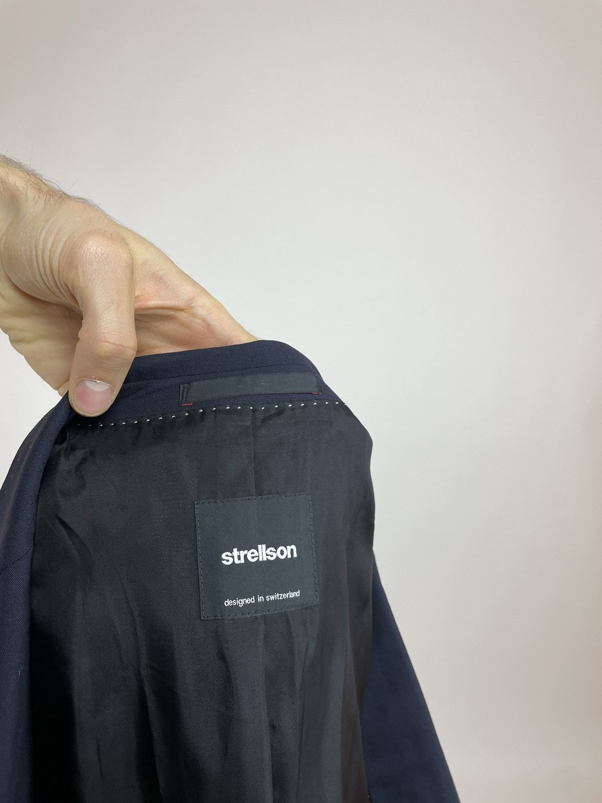 Strellson Strellson Black Wool Suit Extra Slim size 44 - Small Size 44S - 12 Thumbnail
