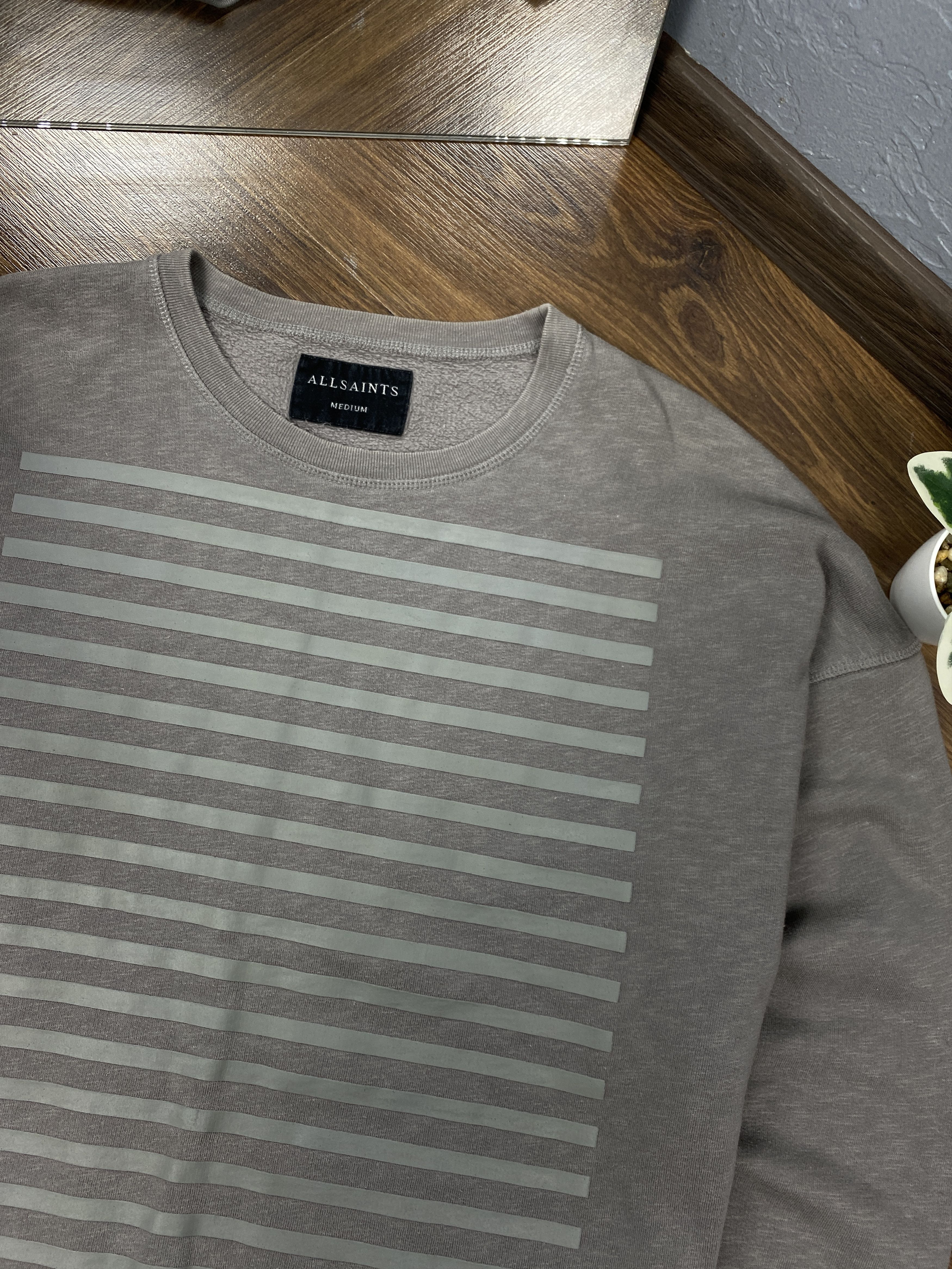 Allsaints Allsaints vintage Derelict crew neck sweatshirt y2k Size US M / EU 48-50 / 2 - 2 Thumbnail