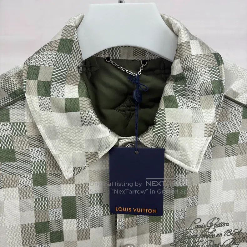 Louis Vuitton Louis Vuitton SS25 Mosaic checkerboard embroidered logo ja Size US S / EU 44-46 / 1 - 3 Thumbnail