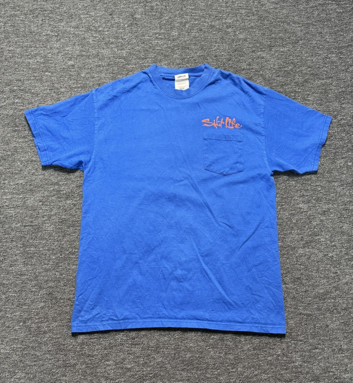 Grailed Salt Life T-Shirt Men's Large Blue Pocket Tee Graphic Print Size US L / EU 52-54 / 3 - 1 Thumbnail