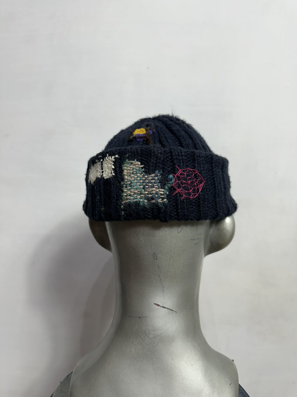 Handmade Custom Made Nice Design Art Knitted Spider Beanie Hats Size ONE SIZE - 6 Thumbnail