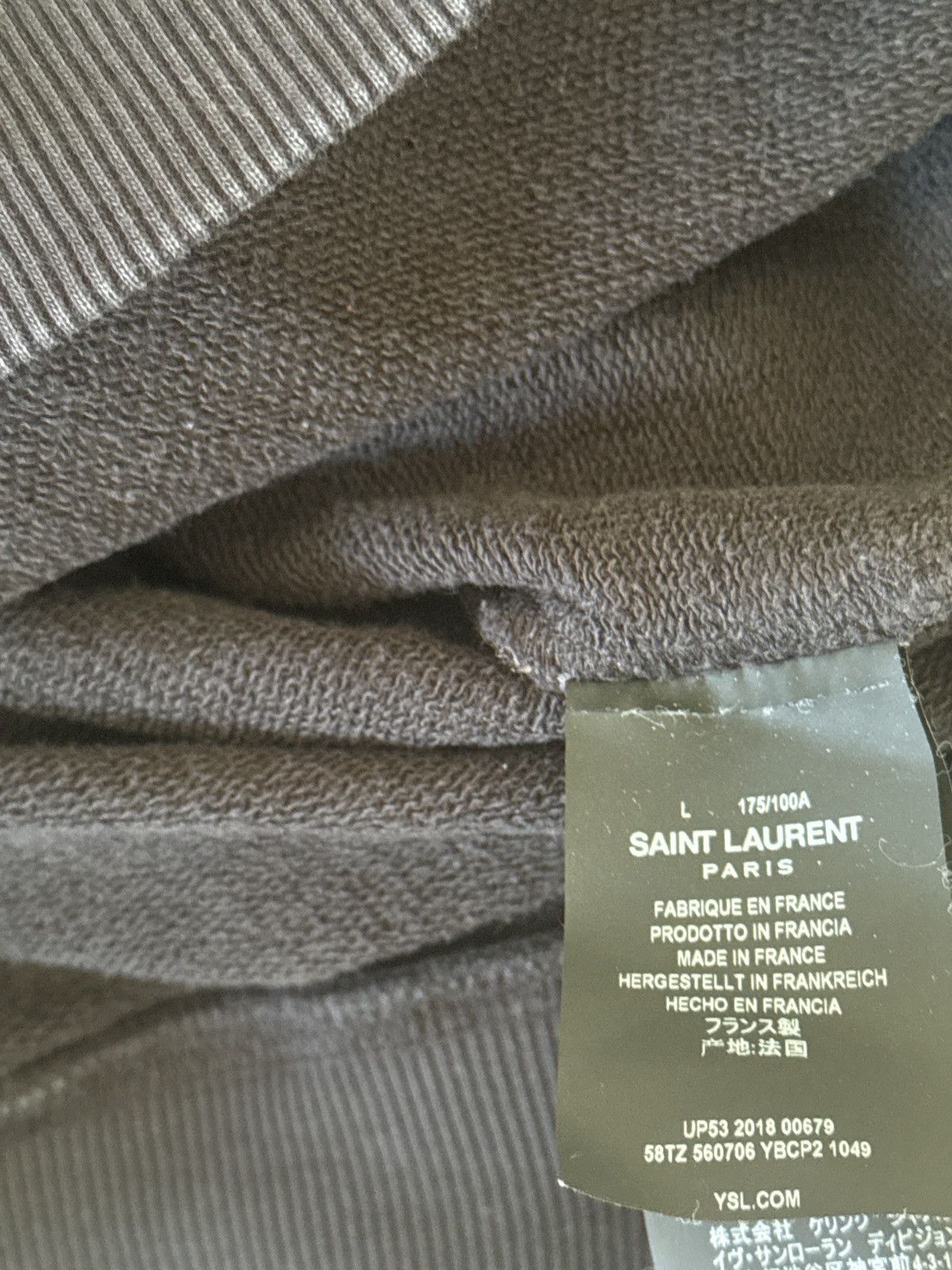 Saint Laurent Paris Saint Laurent — Everything Now Hoodie Size US L / EU 52-54 / 3 - 4 Thumbnail