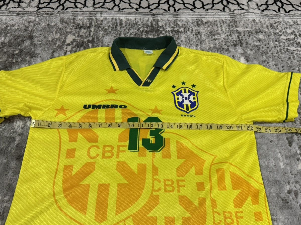 Umbro Brazil jersey World Cup 1994 Umbro vintage Size US L / EU 52-54 / 3 - 8 Thumbnail