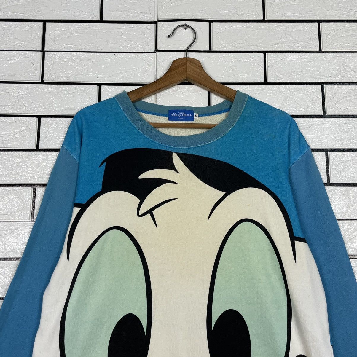 Disney Tokyo Disney Resort Big Print Sweatshirt Size L / US 10 / IT 46 - 2 Thumbnail