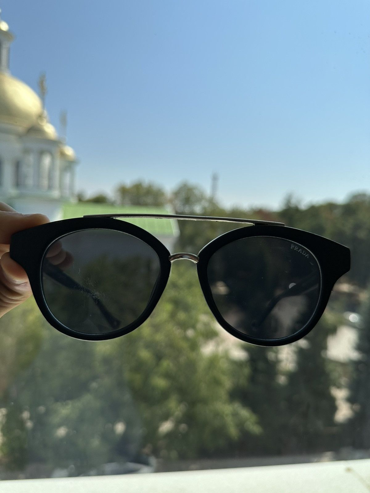 Miu Miu × Prada Prada black sunglasses OS Women PR8502 Size ONE SIZE - 22 Thumbnail