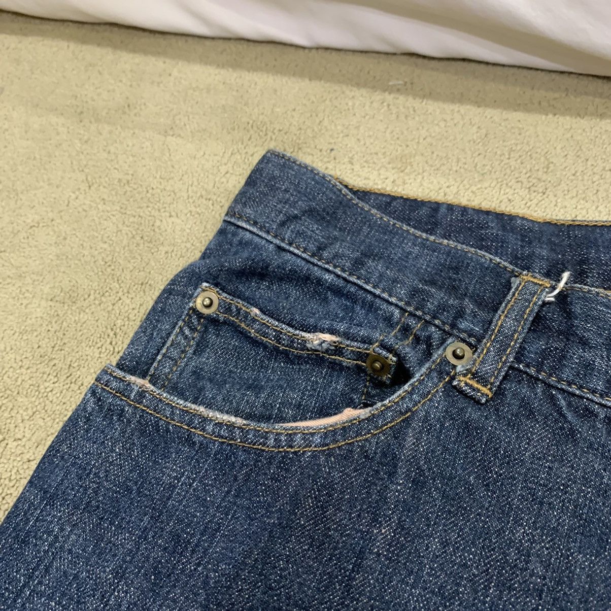 Karakuri Tamashii Vintage Karakuri Tamashii Koi Fish Embroidered Jeans Pants Size US 34 / EU 50 - 6 Thumbnail