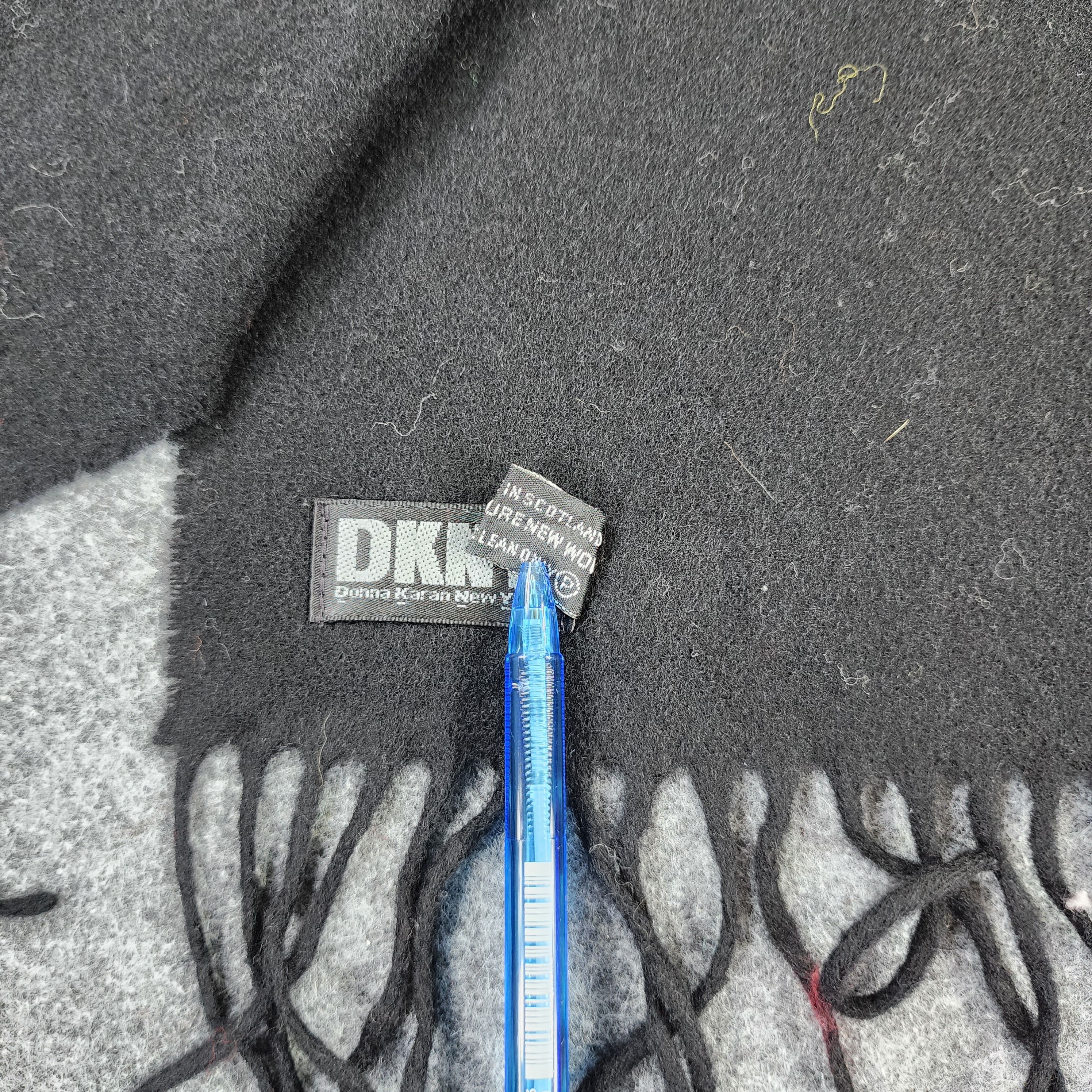 DKNY × Vintage Dkny Scarf / Muffler / Neckwear D027 Size ONE SIZE - 8 Thumbnail