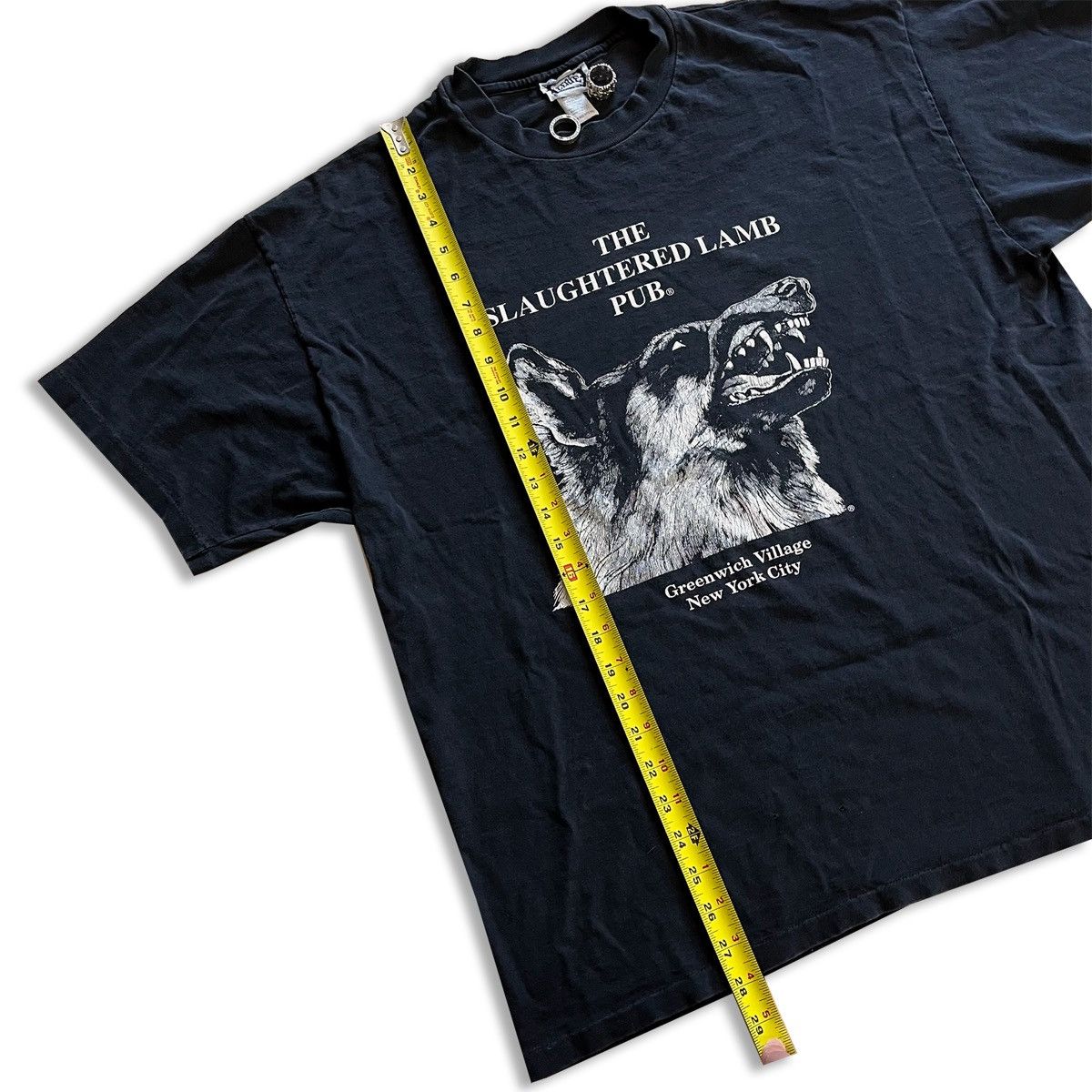 Vintage 1990s The Slaughtered Lamb Pub Tee Size US XL / EU 56 / 4 - 8 Thumbnail