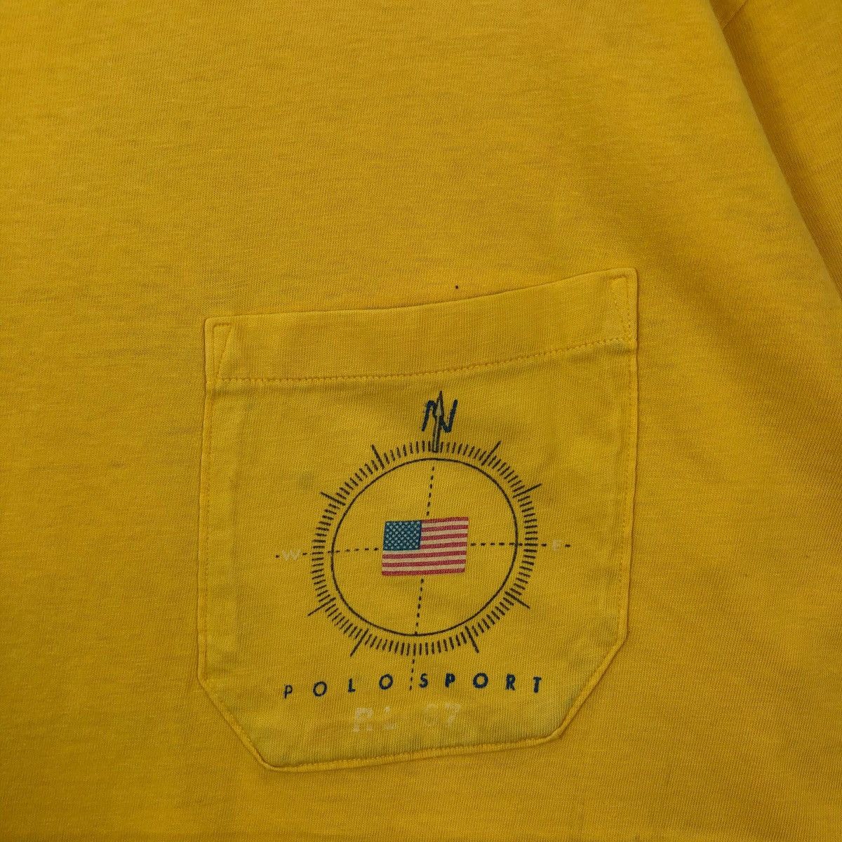 Polo Ralph Lauren Vintage Polo Sport Ralph Lauren RL-67 Marine System T-Shirt Size US M / EU 48-50 / 2 - 3 Thumbnail