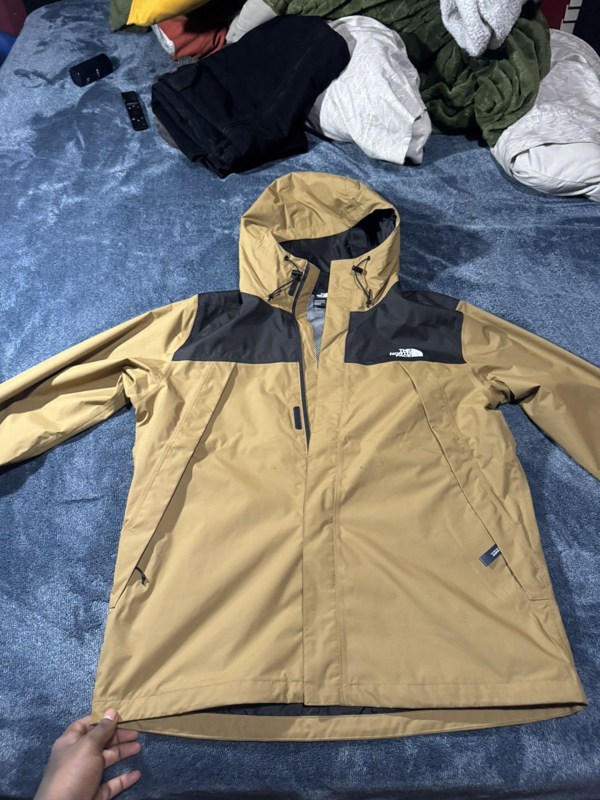 The North Face mantora jacket utility brown Size US L / EU 52-54 / 3 - 1 Thumbnail