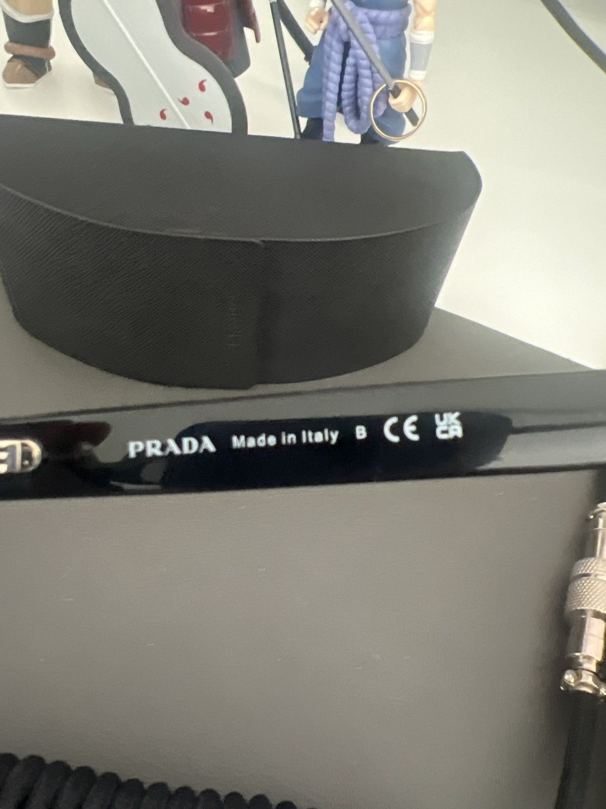 Men Prada Sunglasses Black Frames.