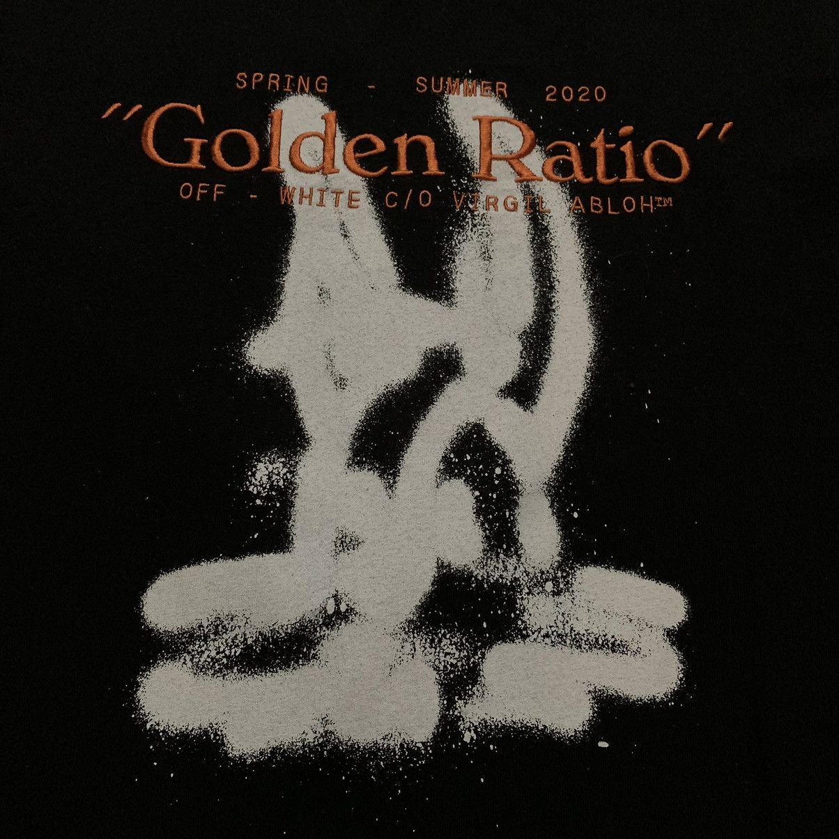 Off-White Off White Small Golden Ratio Arrows Black Tee Virgil Abloh Size US S / EU 44-46 / 1 - 5 Thumbnail