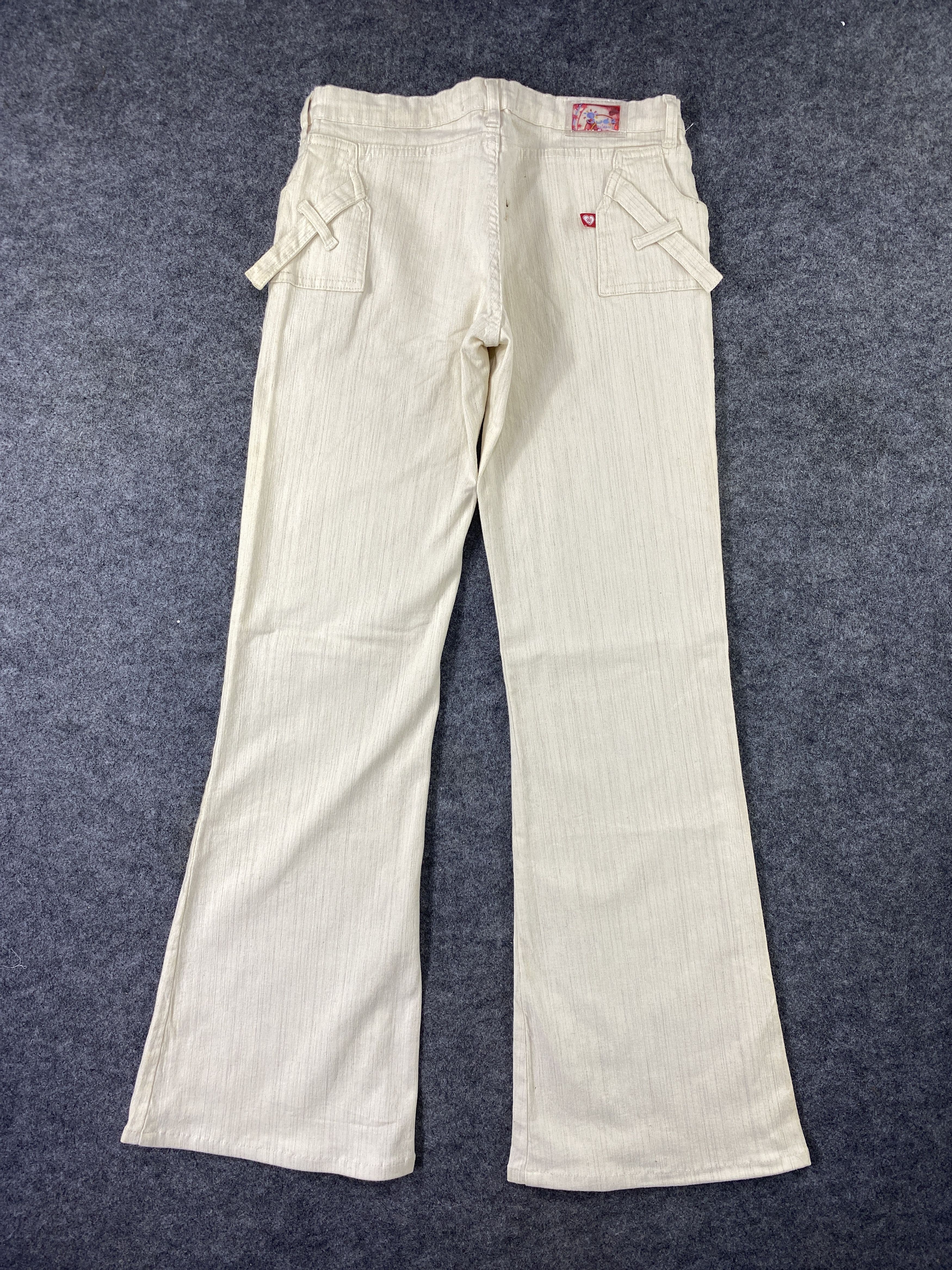 Jean Suez Jeans Bootcut Jeans - J1089 Size 28" / US 6 / IT 42 - 3 Thumbnail