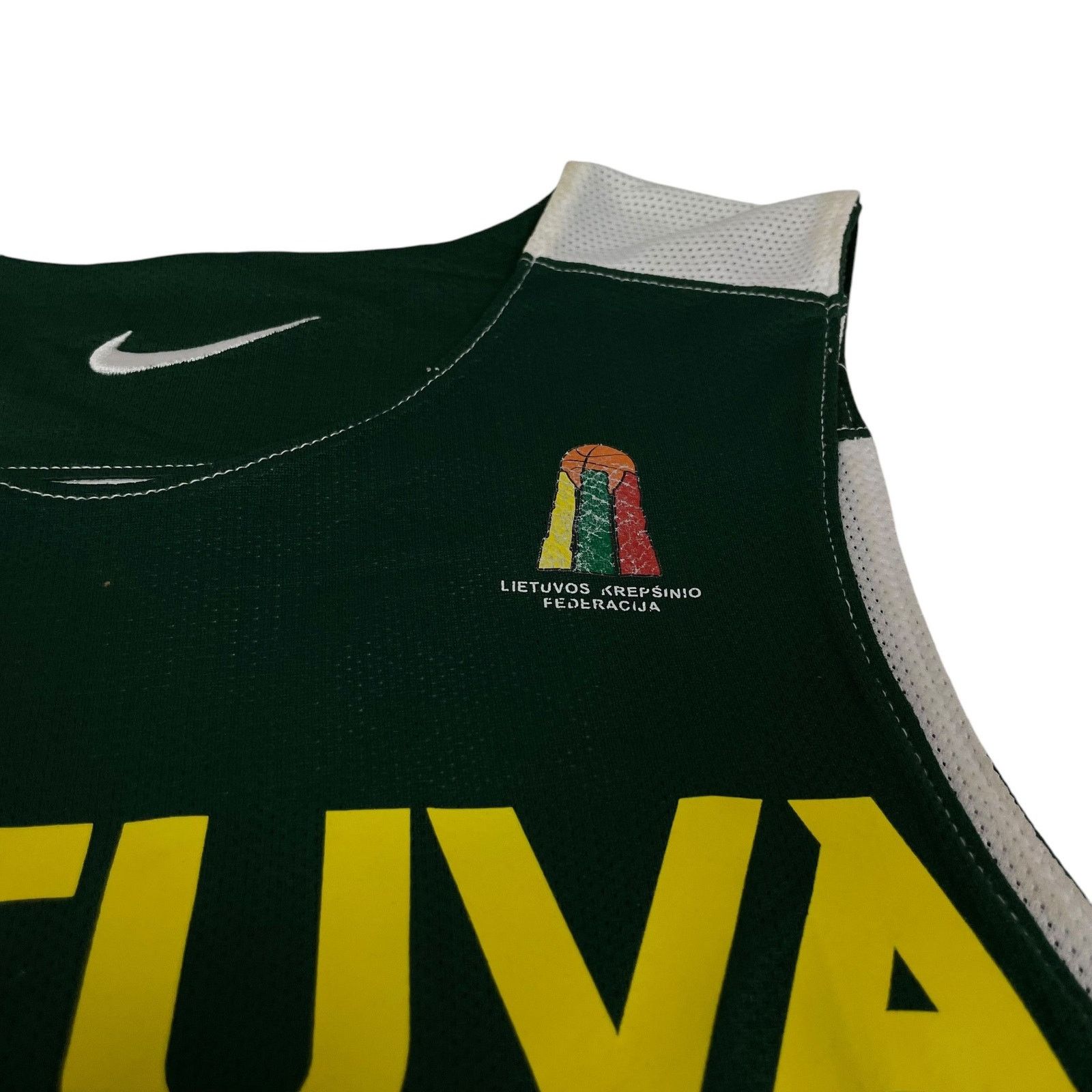 Nike Nike Men Lithuania National Basketball Team Jersey Set Small Size US S / EU 44-46 / 1 - 4 Thumbnail