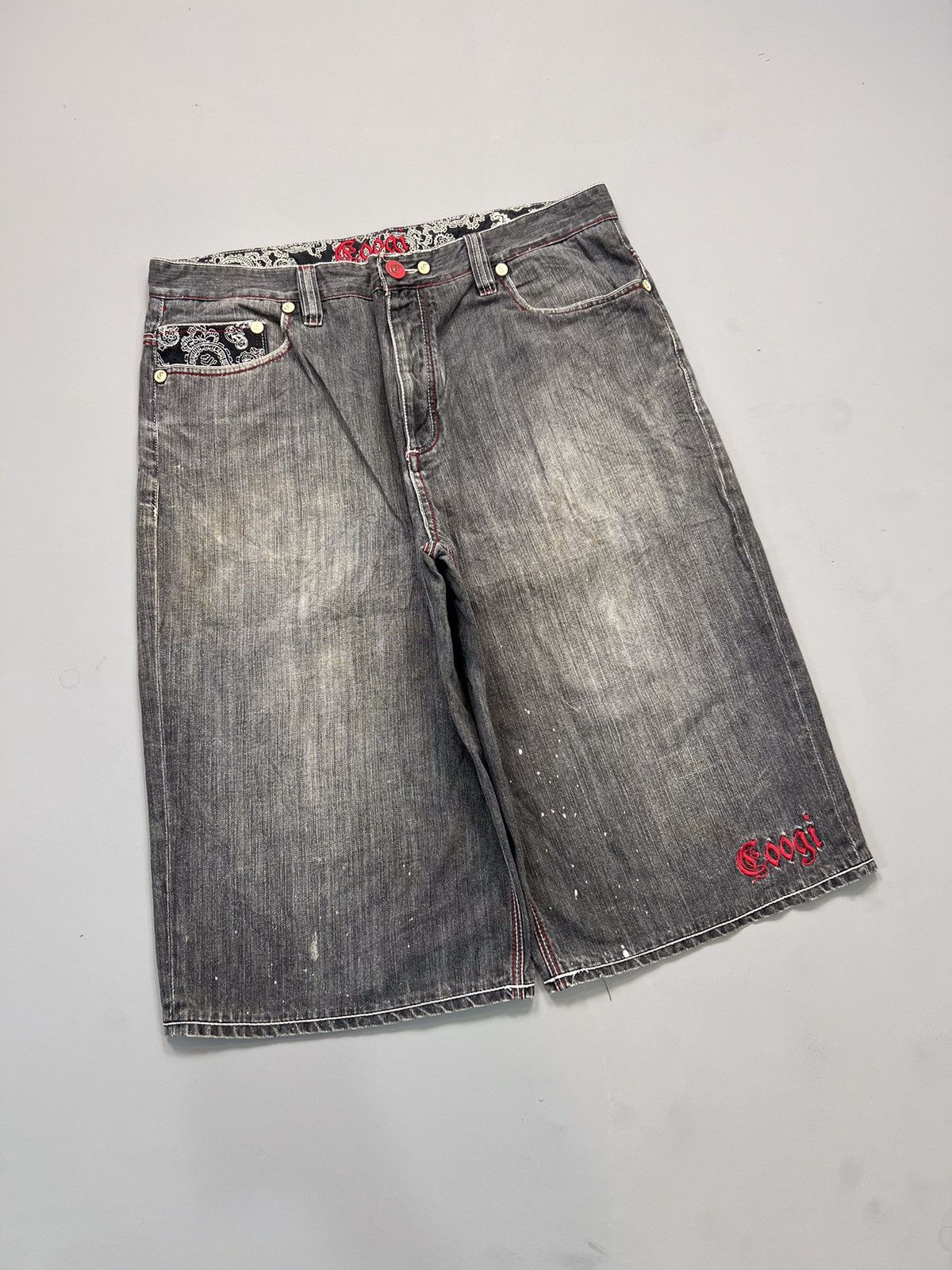 Other Vintage Coogi embroidered denim jort Size US 40 / EU 56 - 3 Thumbnail