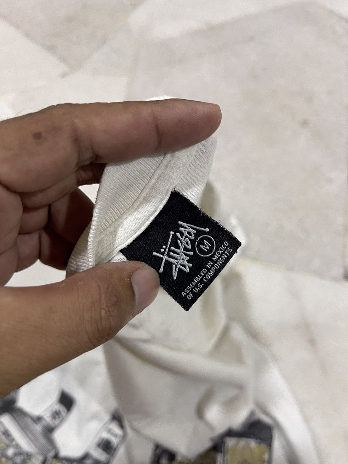 Stussy Vintage Stussy Bottle Print Tee Size US M / EU 48-50 / 2 - 12 Thumbnail