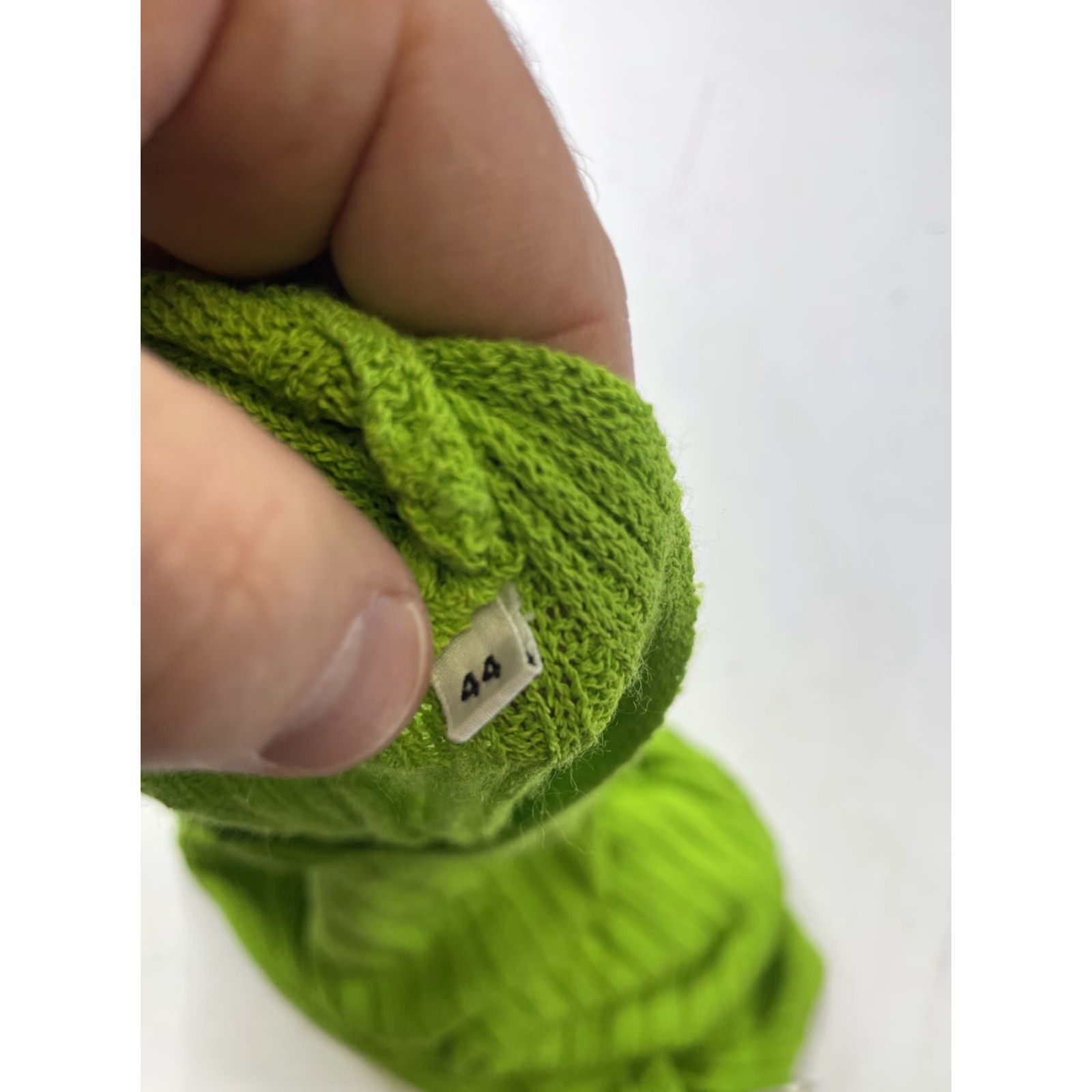 Vintage VINTAGE Iceberg Jumper Shirt Women Short Sleeve Green Striped V-Neck Size 44 90s 00s Womens Size M / US 6-8 / IT 42-44 - 7 Thumbnail