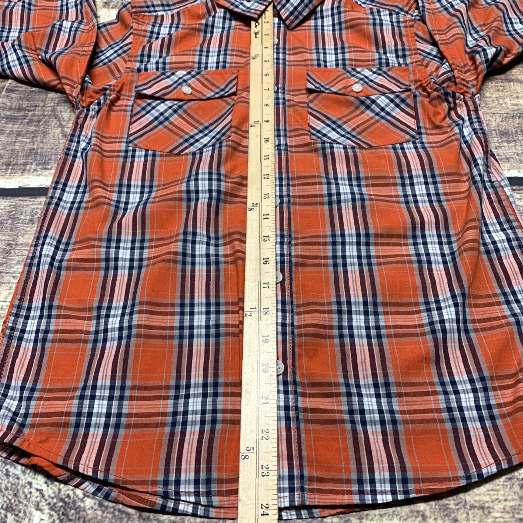 Vintage VINTAGE Urban Pipeline Mens Long Sleeve Button Up Shirt Red White Plaid Size US L / EU 52-54 / 3 - 6 Thumbnail