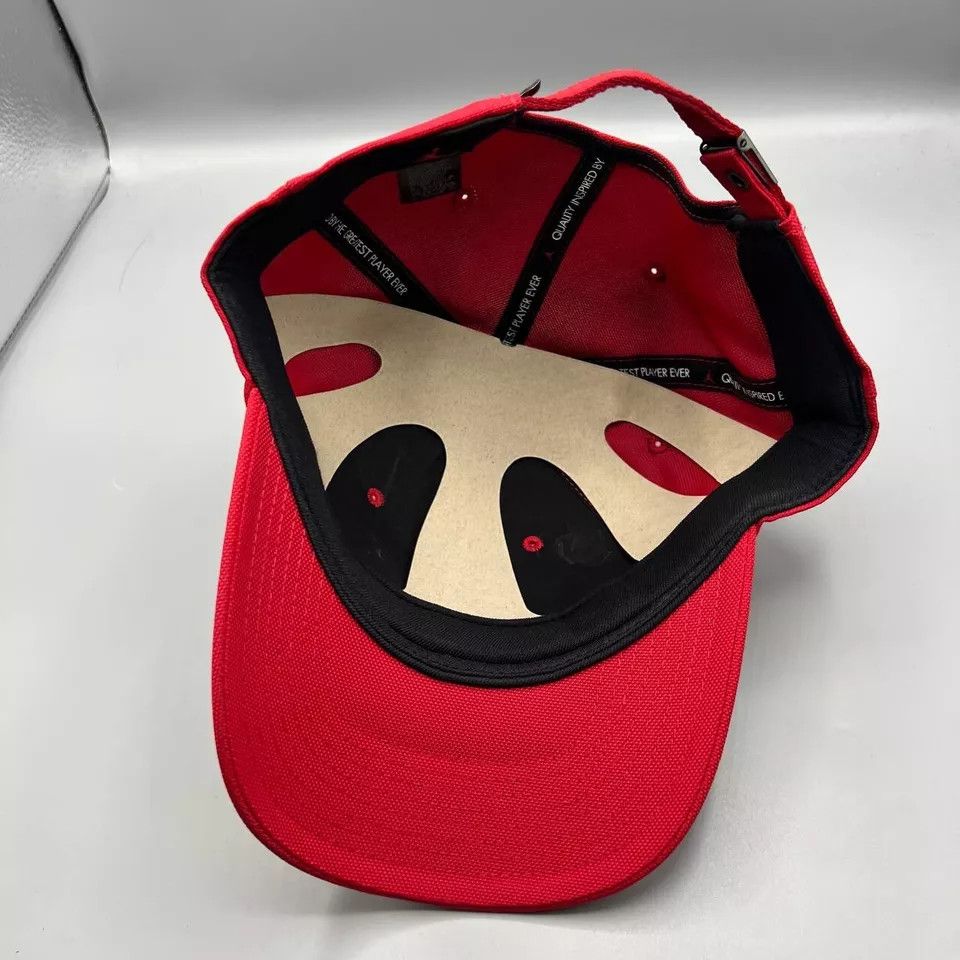 Jordan Brand Air Jordan Hat Men Red Metal Logo Jumpman Strap Back Cap New Size ONE SIZE - 4 Thumbnail
