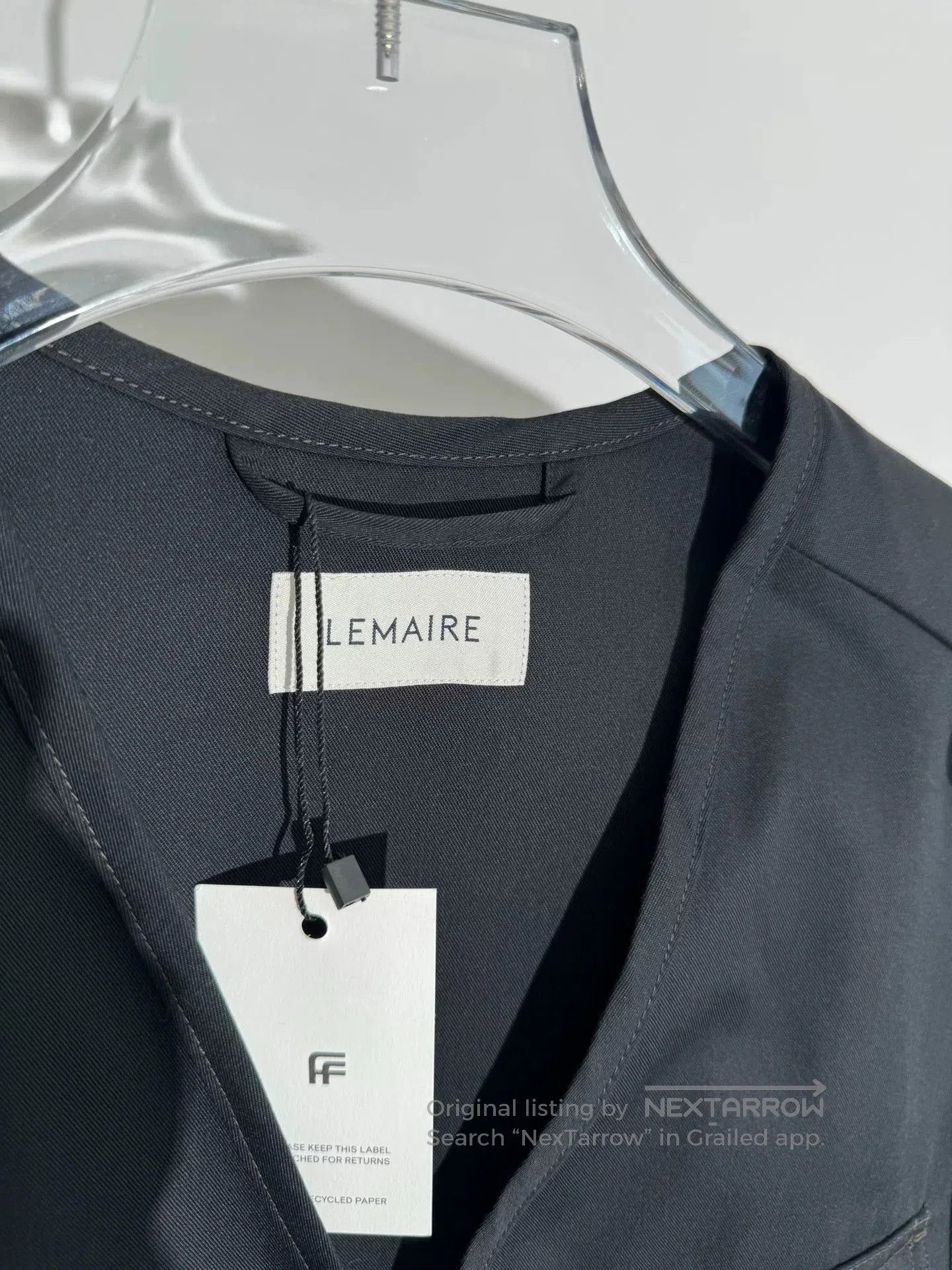 Lemaire Lemaire Pocket Vest in Black Size S. Size US S / EU 44-46 / 1 - 3 Thumbnail