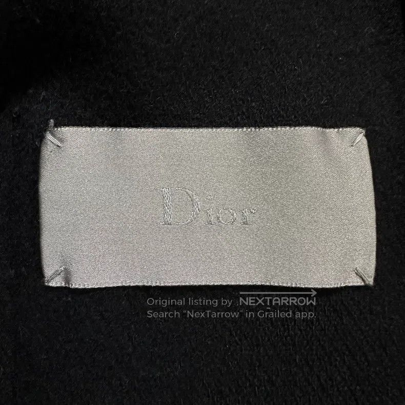 Dior Dior Black Horn Button Hooded Coat Jacket Size US S / EU 44-46 / 1 - 5 Thumbnail