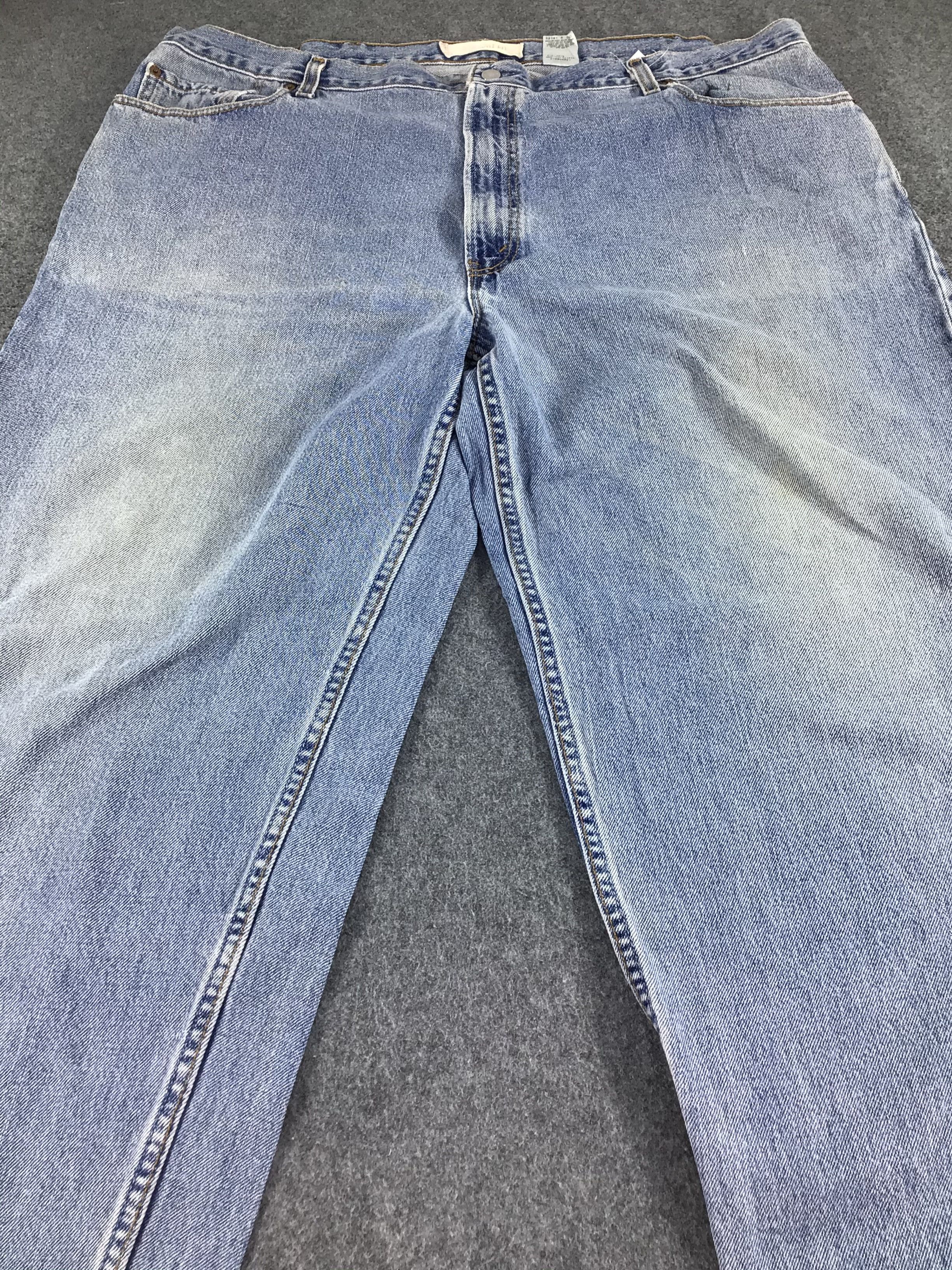 Levi's W47 Vintage Levis 560 Jeans Stone Wash Denim -J527 Size US 44 / EU 60 - 3 Thumbnail