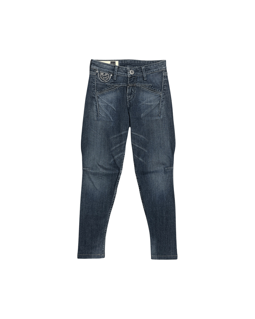 Marithe + Francois Girbaud Marithe Francois Girbaud 90s Cotton-Span Slim Pants Size 26" / US 2 / IT 38 - 1 Thumbnail
