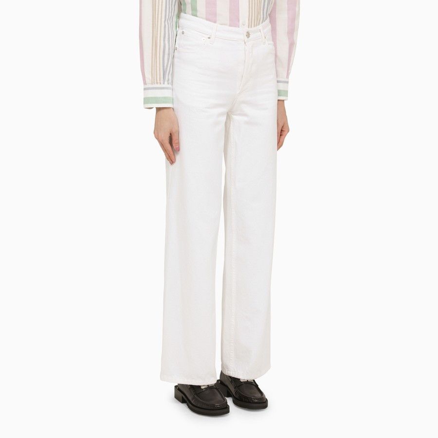 A.P.C. o1d2blof0724 Cropped Jeans in White Size 28" / US 6 / IT 42 - 3 Thumbnail