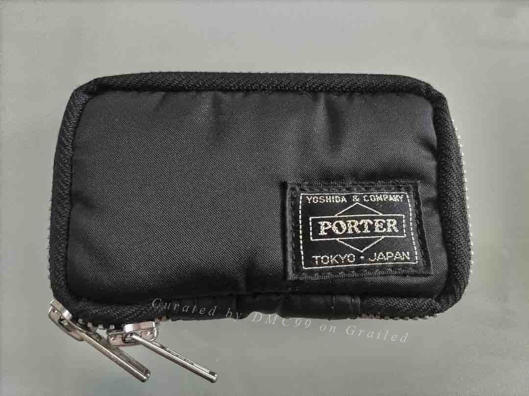 Porter × Stussy Stussy Porter Yoshida Zip Logo Wallet Card Holder