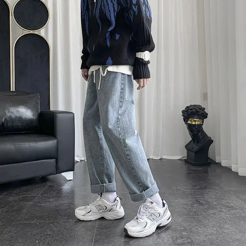 Japanese Brand Loose casual wide leg jeans Size US 30 / EU 46 - 4 Thumbnail
