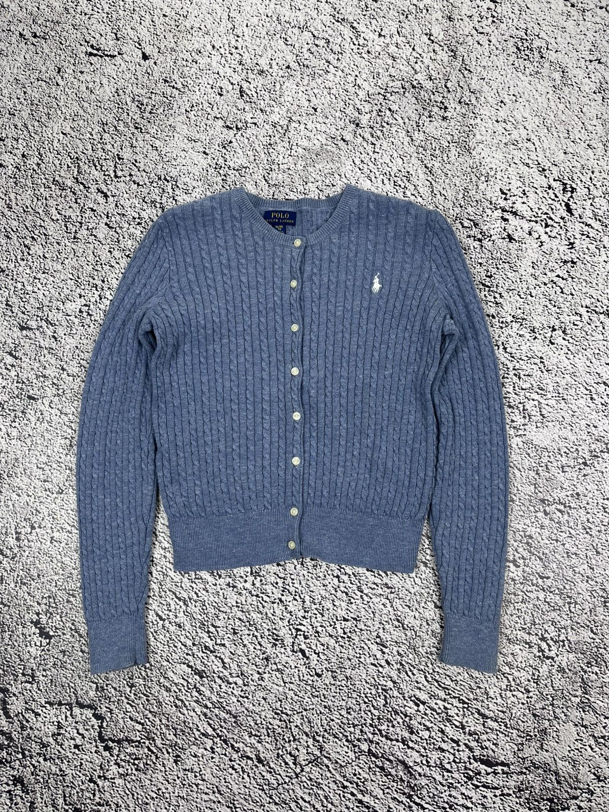Polo Ralph Lauren Vintage Polo Ralph Lauren Striped button ups cardigan S Size S / US 4 / IT 40 - 1 Thumbnail