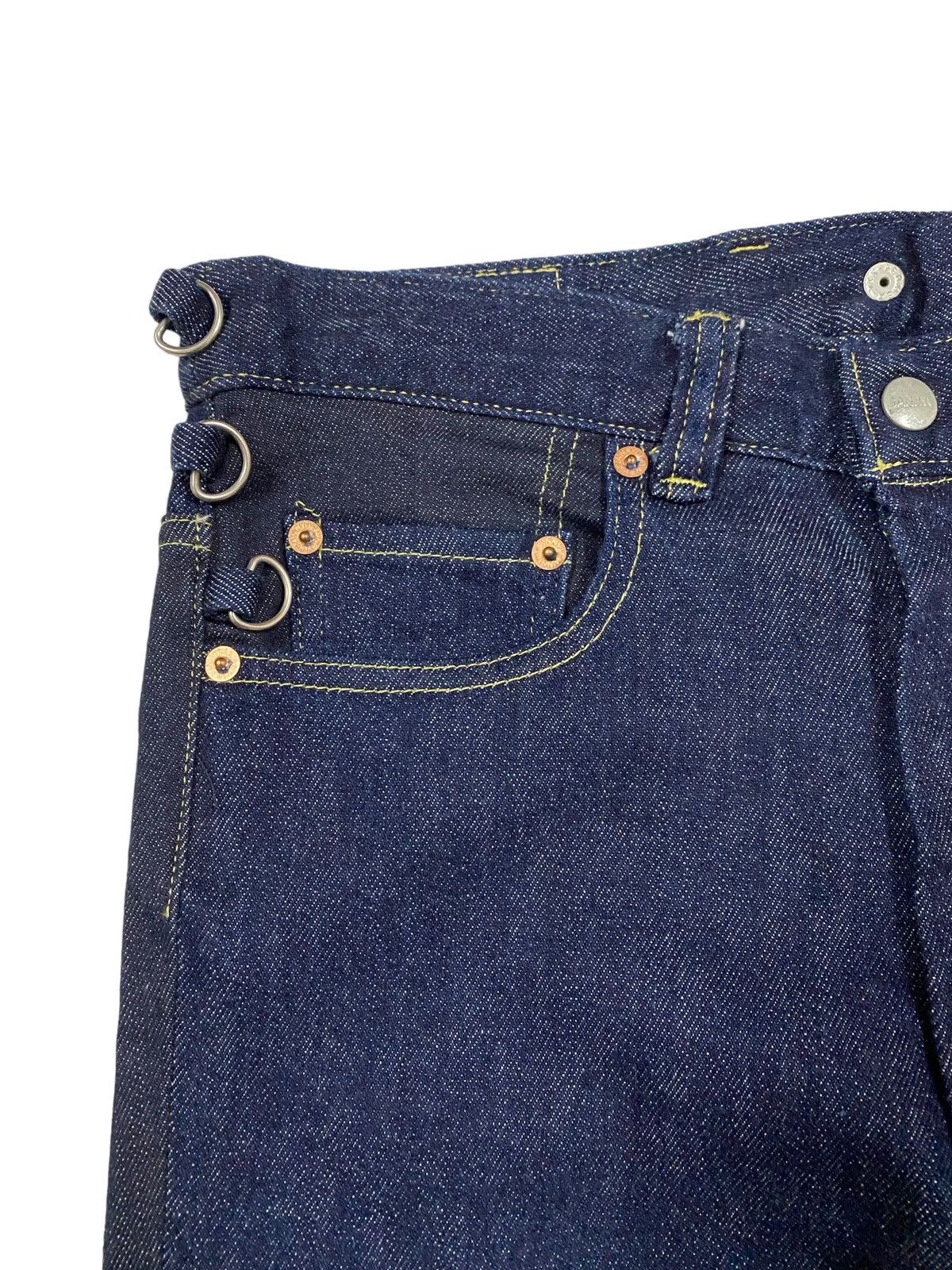 Comme des Garcons Homme Plus Ad2016🔥🔥Comme Des Garcons Ganryu Rise Zipper Design Indigo Size US 32 / EU 48 - 9 Thumbnail