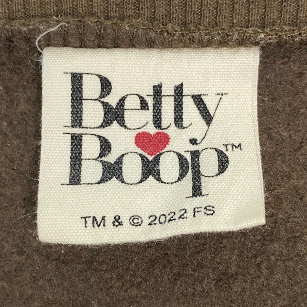 Vintage Vintage Betty Boop Sweatshirt Crewneck Brown Pullover Size S Size S / US 4 / IT 40 - 5 Thumbnail