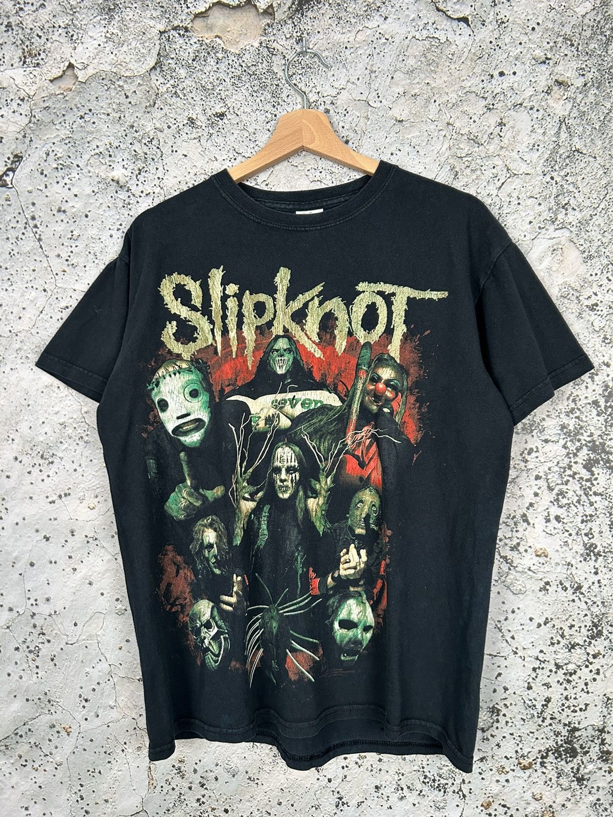 Band Tees Vintage Slipknot Rock Band Tee Metal Hardcore Punk 90s Y2K Size US M / EU 48-50 / 2 - 1 Thumbnail