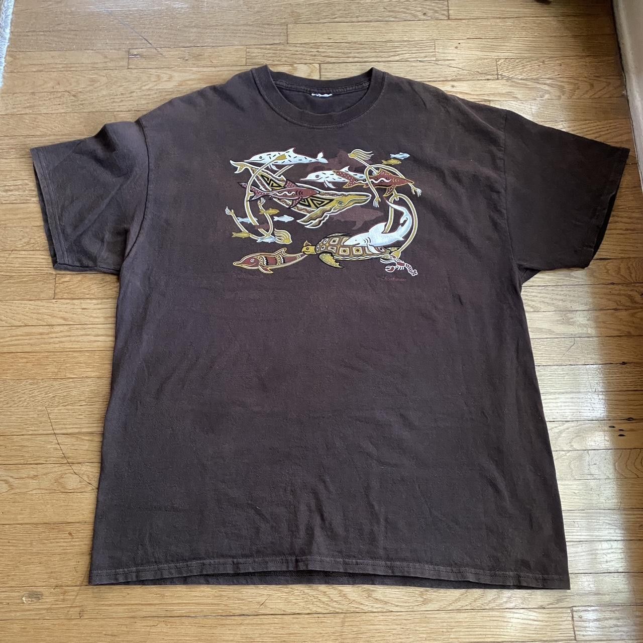 Other Vintage Christianson Fish graphic Size US L / EU 52-54 / 3 - 1 Thumbnail