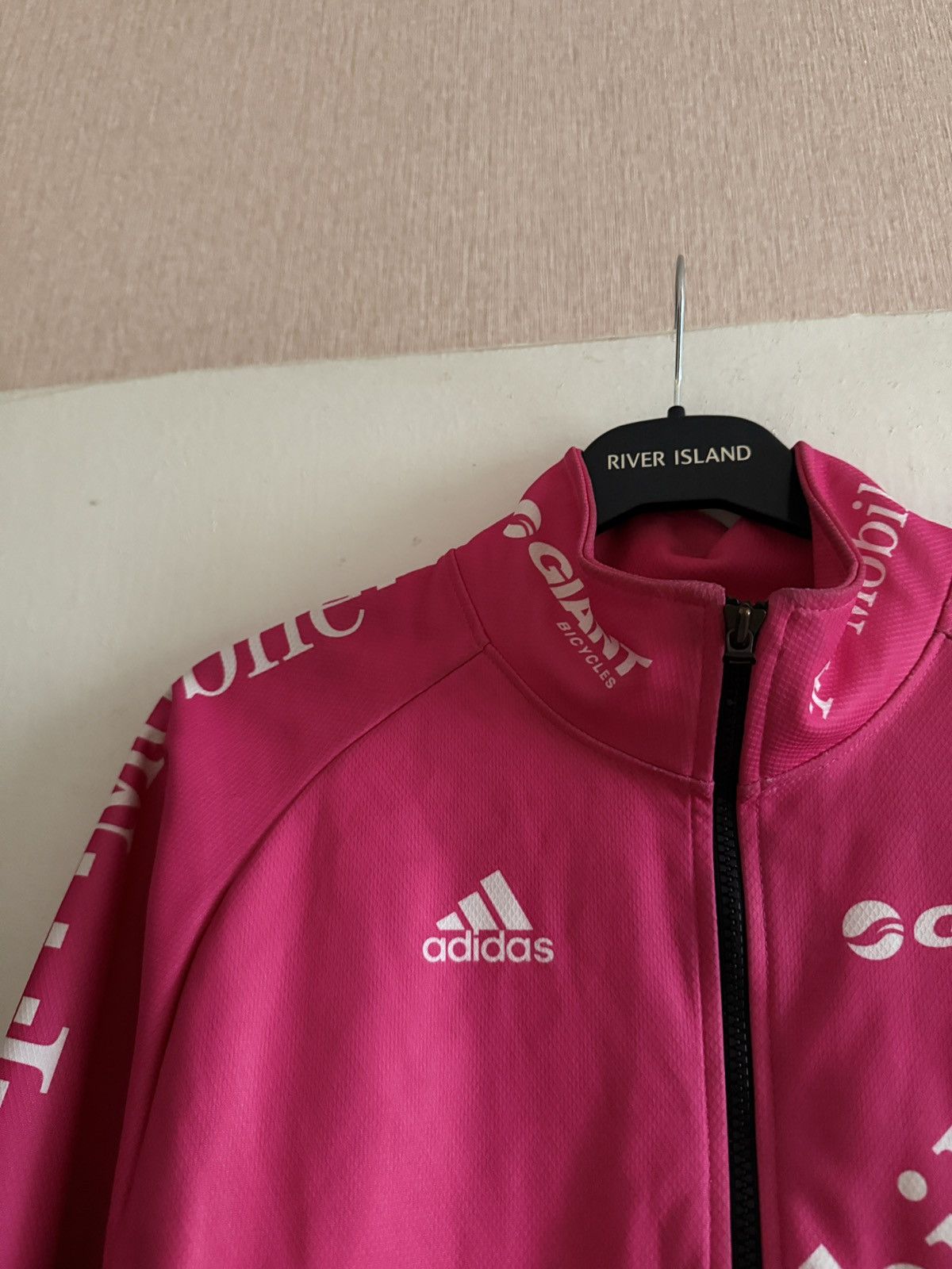 Adidas Vintage Adidas TEAM TELEKOM T-MOBILE cycling Jacket Size US M / EU 48-50 / 2 - 4 Thumbnail