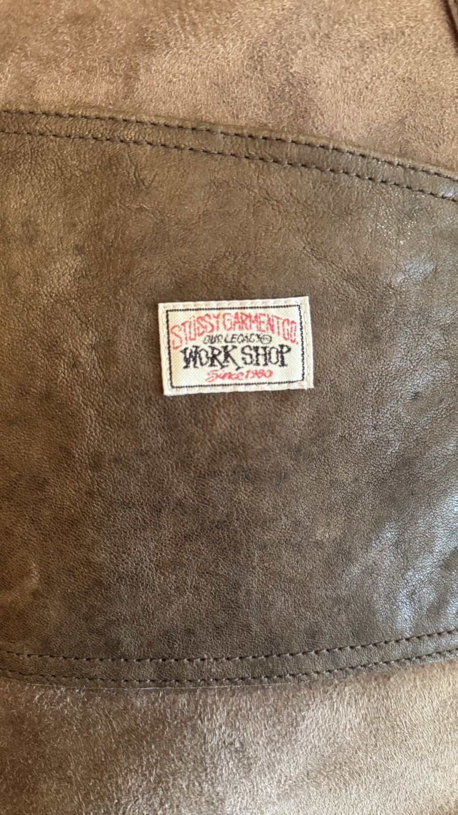 Our Legacy × Stussy Reversible shearling vest Size US M / EU 48-50 / 2 - 3 Thumbnail