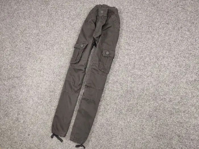 Japanese Brand Vintage 90's Cargo Pants Travis Scott Japan Pocket Gray Size US 32 / EU 48 - 2 Thumbnail