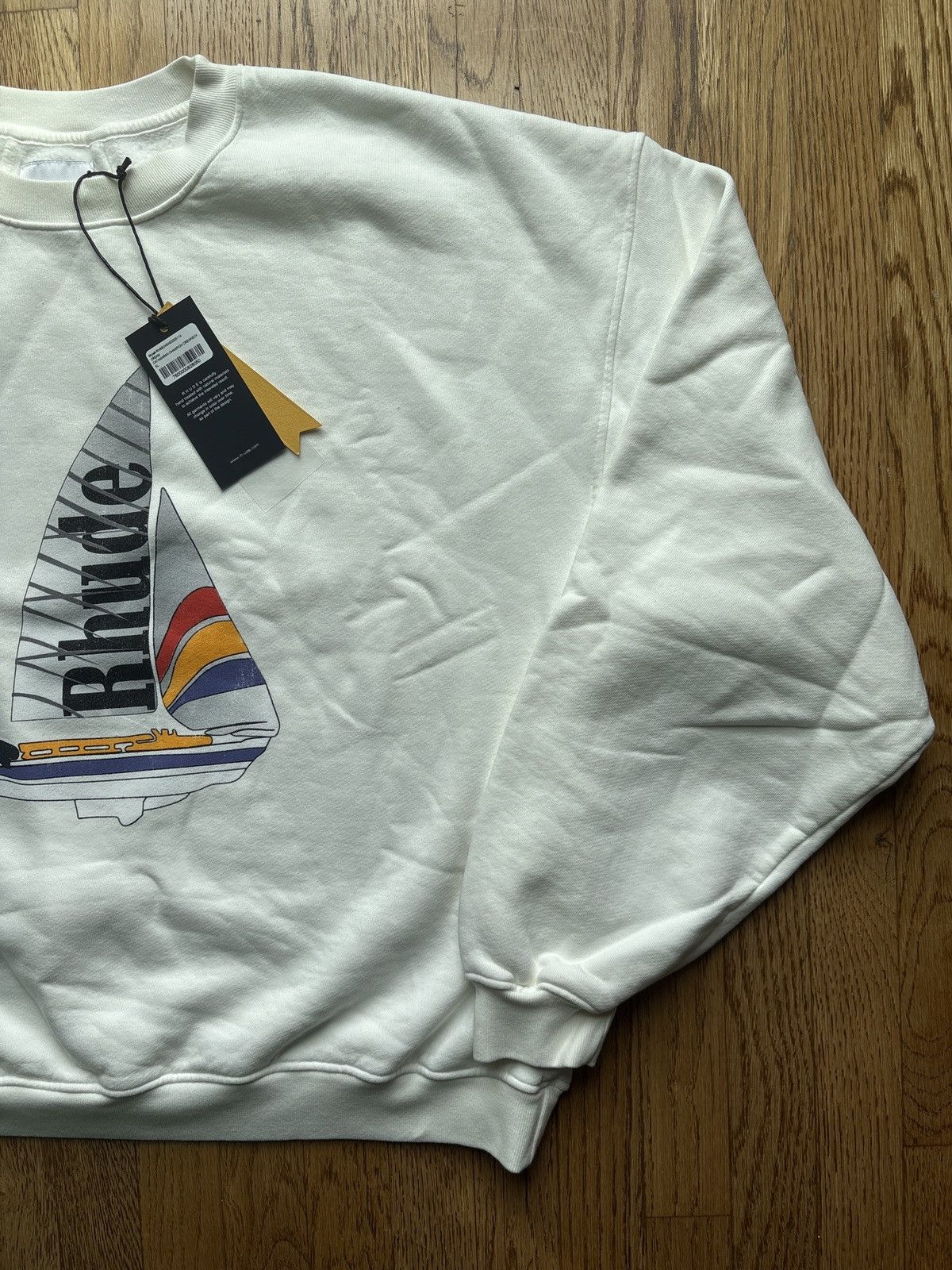 Rhude Rhude Catamaran Champion Sweatshirt Sz XL Size US XL / EU 56 / 4 - 4 Thumbnail