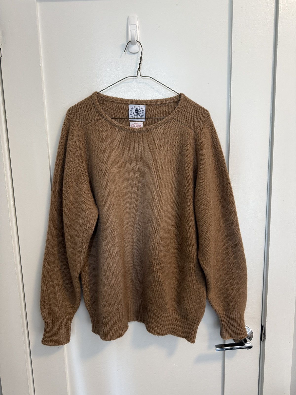 J. Press J. Press Camelhair Sweater Size US L / EU 52-54 / 3 - 1 Thumbnail